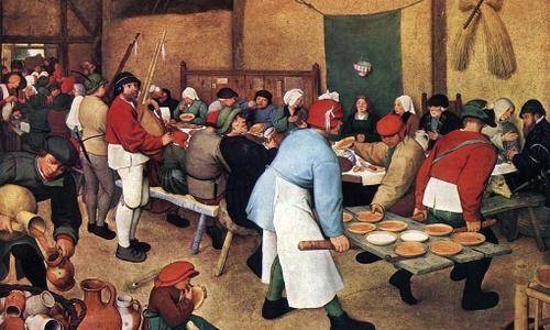 Casamento Camponês, Pieter Bruegel, o Velho