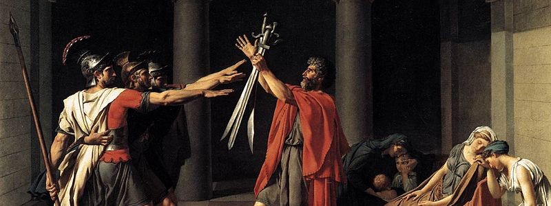 O Juramento dos Horários, Jacques-Louis David