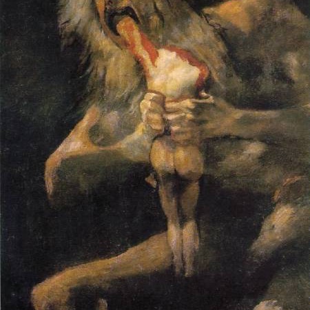 Saturno Devorando um de seus Filhos, Francisco de Goya | Historia ...