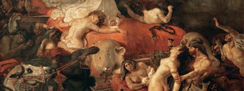 A Morte de Sardanapalo, Eugène Delacroix