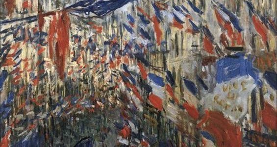 Rua Saint Denis e Rua Montorgeuil, Claude Monet