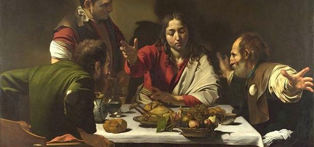 A Ceia de Emaús, Caravaggio