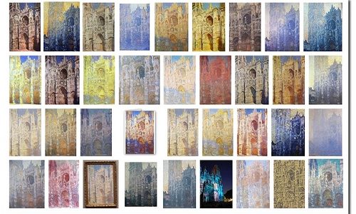 As trinta telas da Catedral de Rouen – Claude Monet