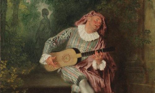 Mezzetin, Jean-Antoine Watteau