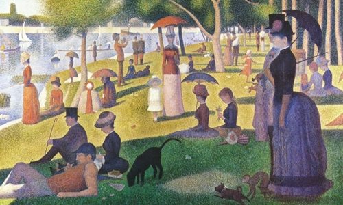 Tarde de Domingo na Ilha de Grand Jatte, George Seurat