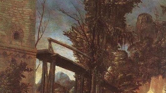 Paisagem com Ponte, Albrecht Altdorfer