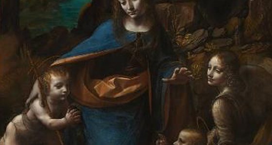 A Virgem dos Rochedos, Leonardo da Vinci