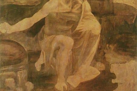 São Jerônimo no Deserto, Leonardo da Vinci