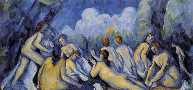 As Grandes Banhistas, Paul Cézanne