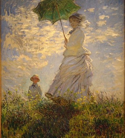 Passeio ou Mulher com Sombrinha, Claude Monet