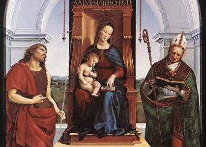 A Madona de Ansidei, Rafael Sanzio