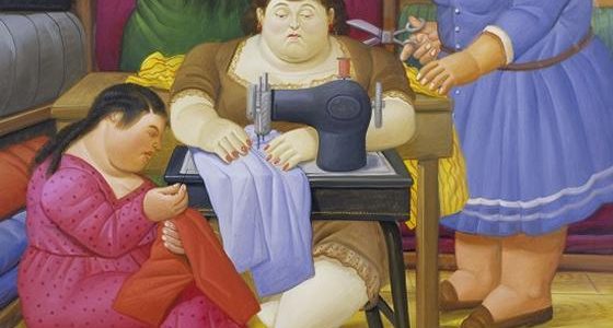 As Costureiras, Fernando Botero