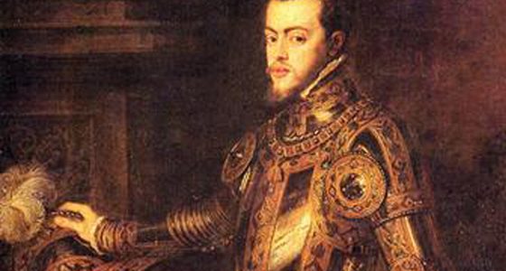 Filipe II, Ticiano Vecellio