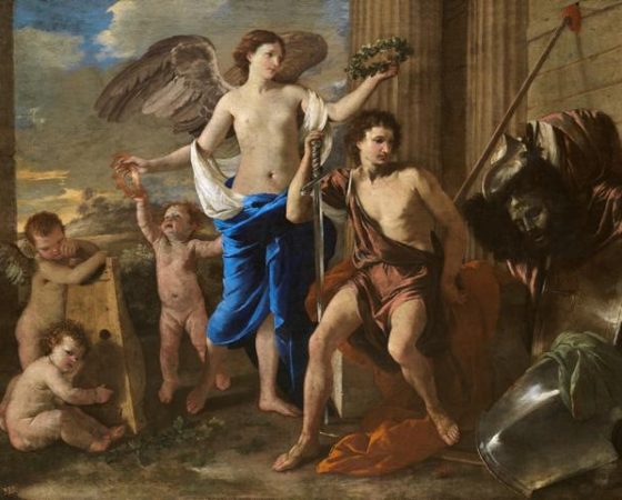 O Triunfo de David, Nicolas Poussin