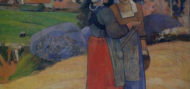 Camponesas Bretãs, Paul Gauguin