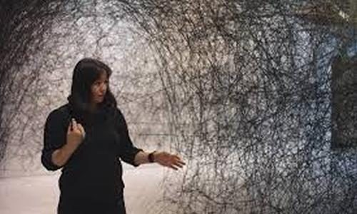 Exposição Linhas da Vida | Chiharu Shiota | CCBB SP