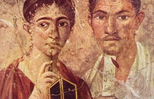 Afresco Terentius Neo e sua mulher